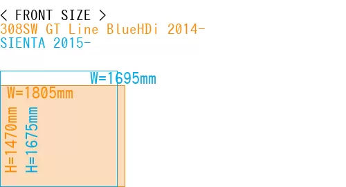 #308SW GT Line BlueHDi 2014- + SIENTA 2015-